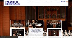 Desktop Screenshot of nycmasterchorale.org